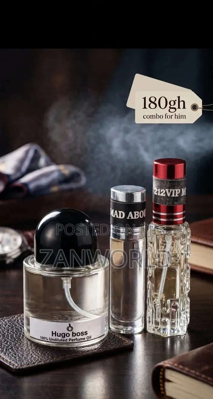 100% Undiluted Perfume Oils Combo for Him.