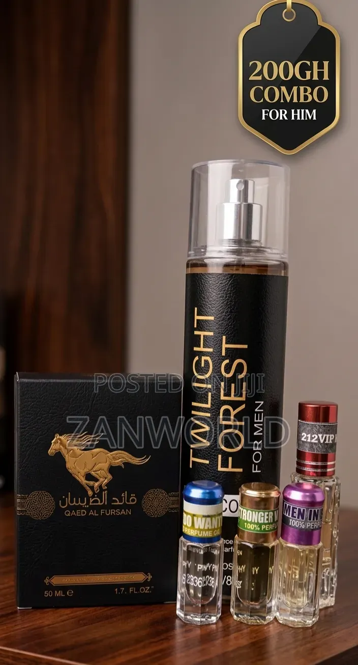 100% Undiluted Perfume Oils Combo for Him.
