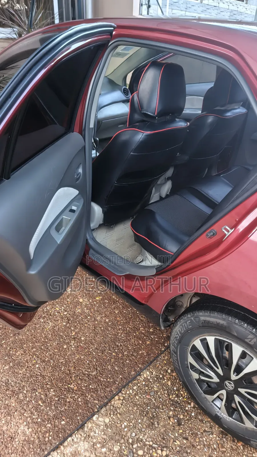 Toyota Belta 2011 Red