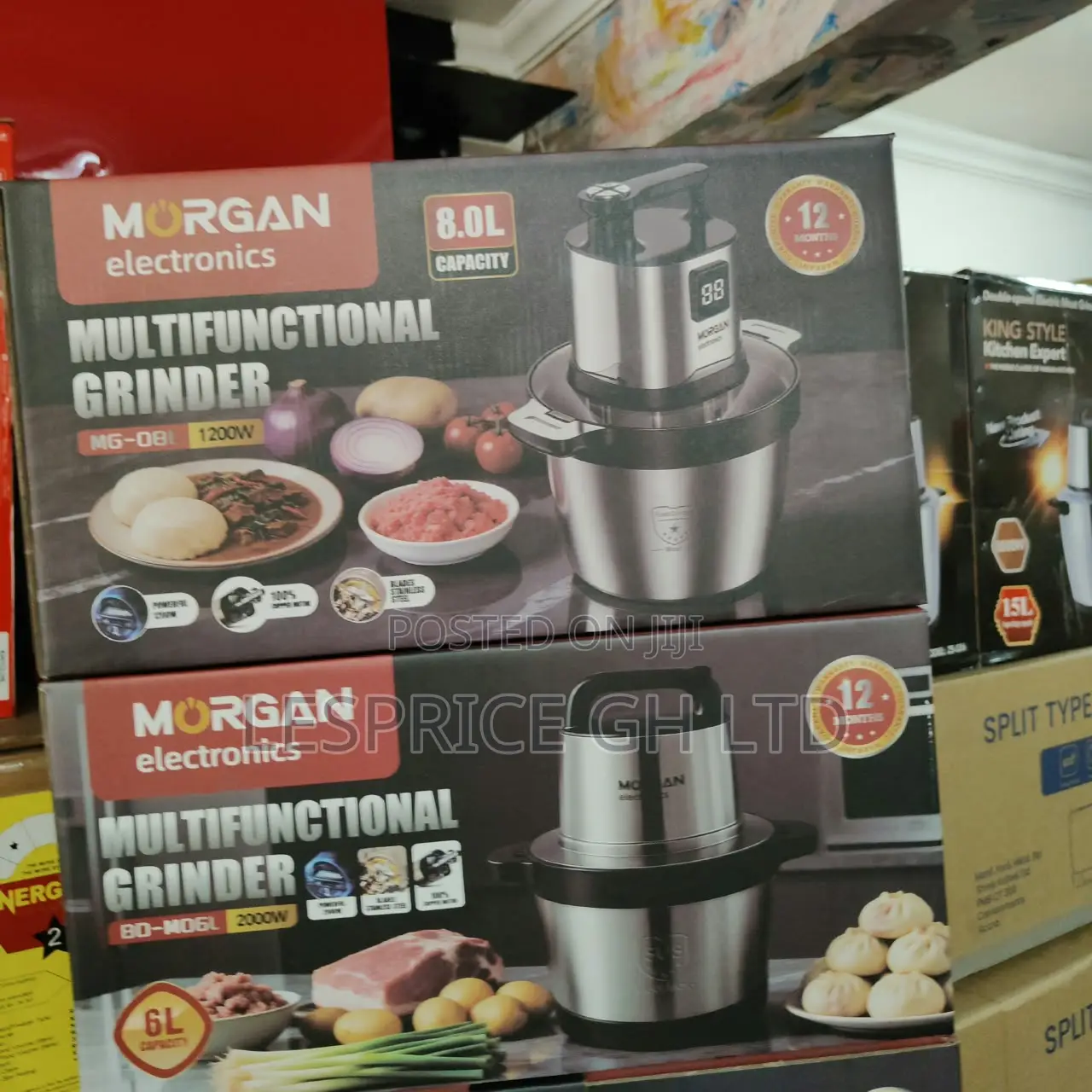 Morgan 6L Multi-Functional Food Processor