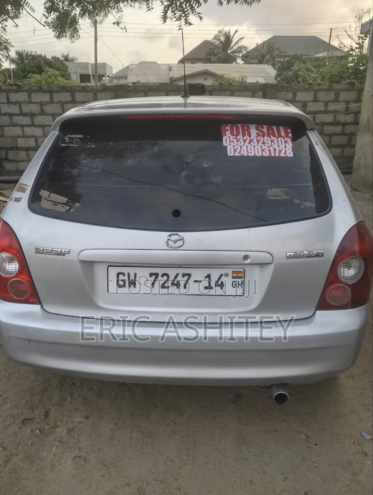 Mazda 323 2005 Gray