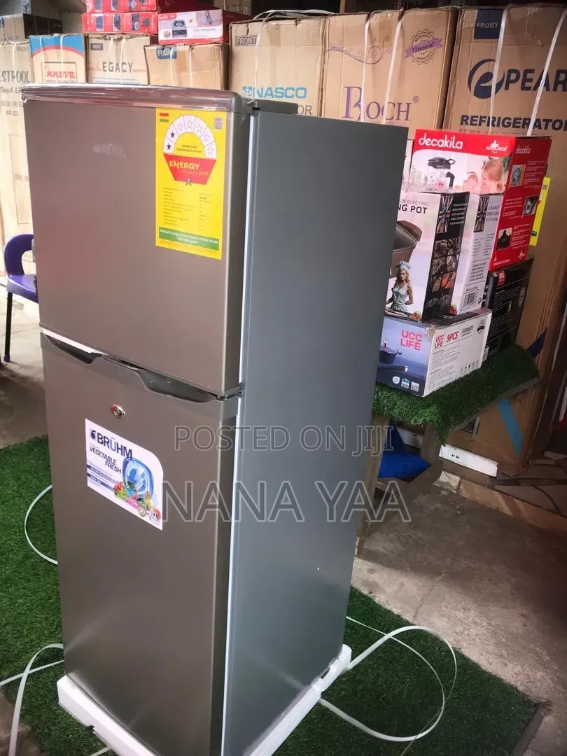 Bruhm Quality Double Door Fridge 132 Litres