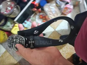 Vintage Chrome Hearts Cemetery Cross Belt