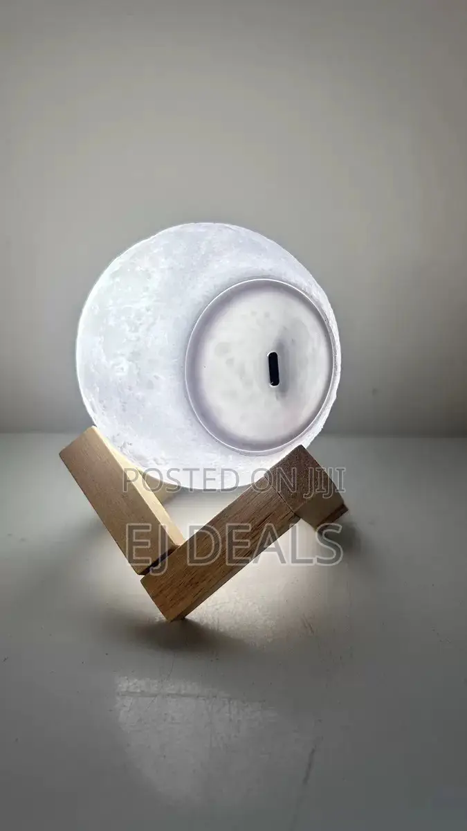 Bedside Moon Lamp 7 Inches Rechargeable With Remote
