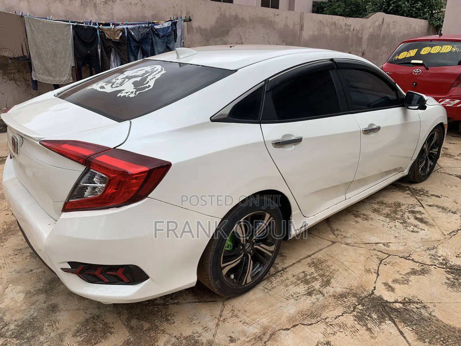 Honda Civic EX-L 4dr Sedan (1.5L 4cyl) 2017 White