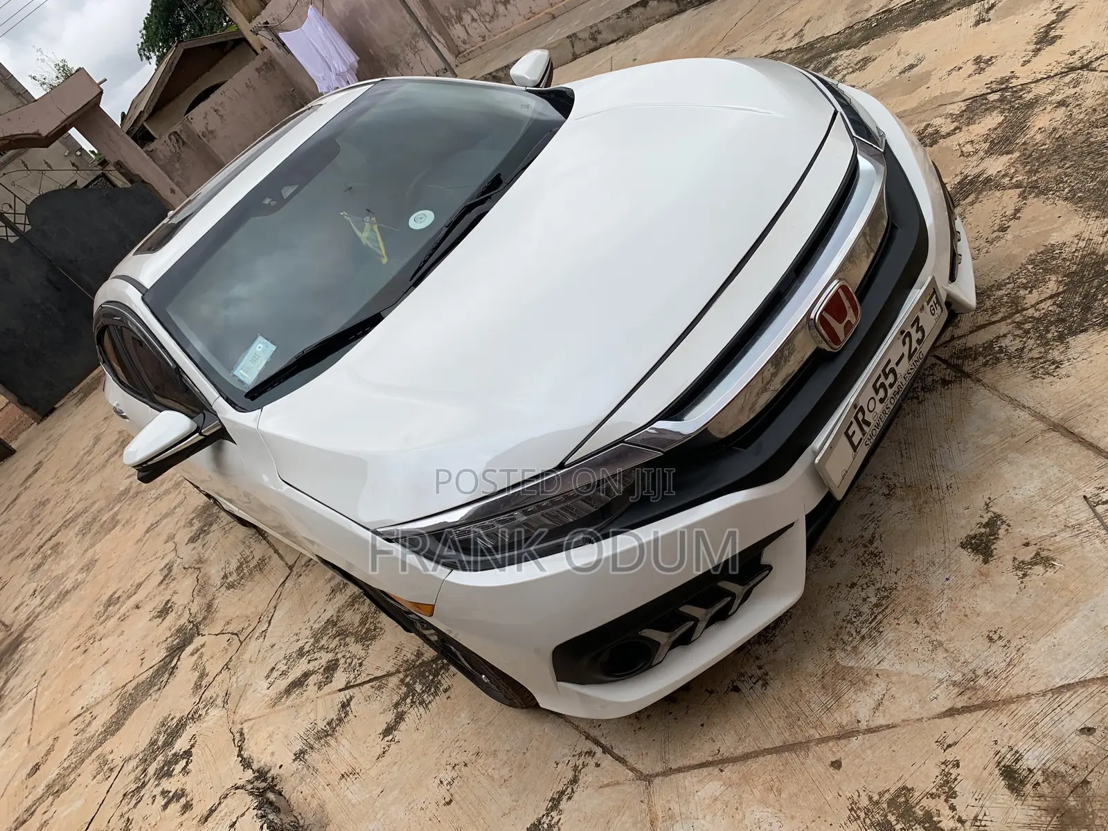 Honda Civic EX-L 4dr Sedan (1.5L 4cyl) 2017 White