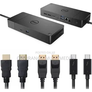 Dell Thunderbolt Dock WD19TBS K20A001 180W Triple Display UK Used