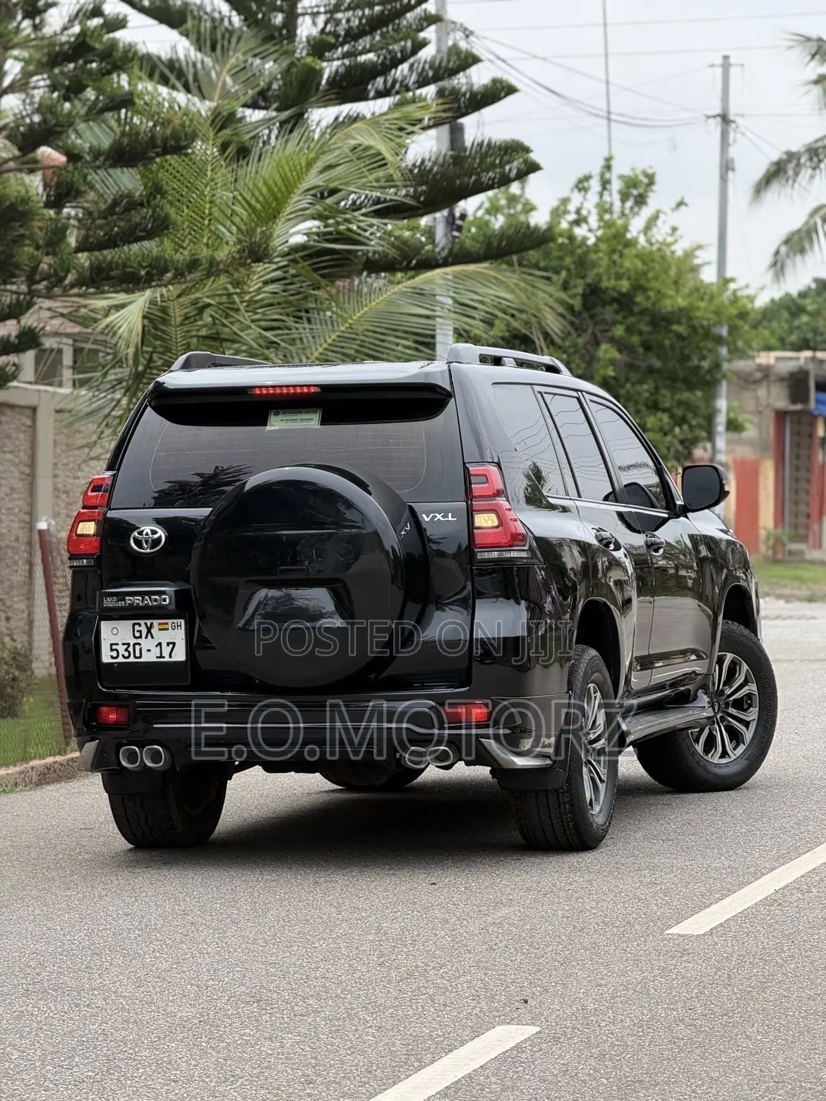 Toyota Land Cruiser Prado 2017 Black
