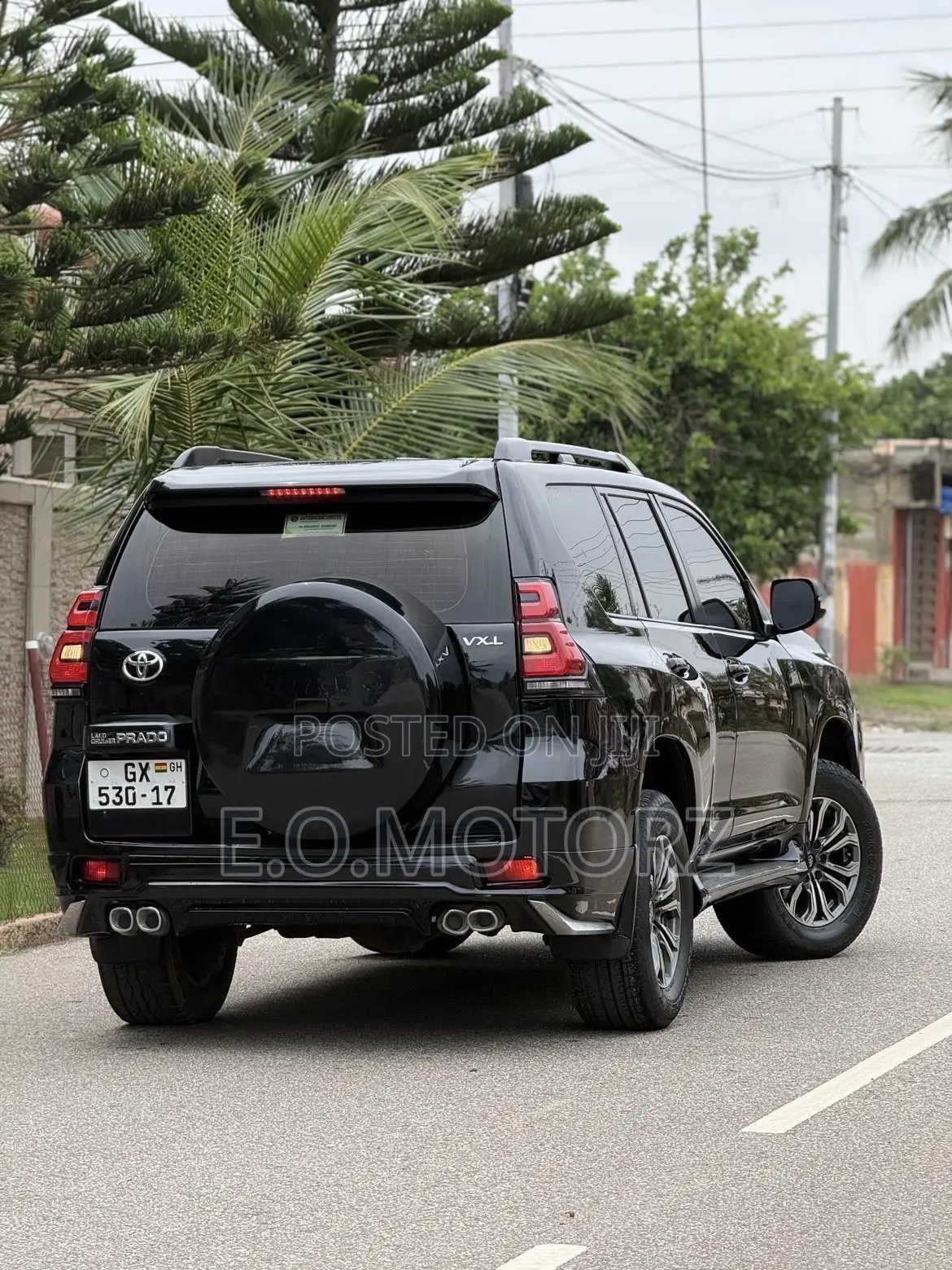 Toyota Land Cruiser Prado 2017 Black