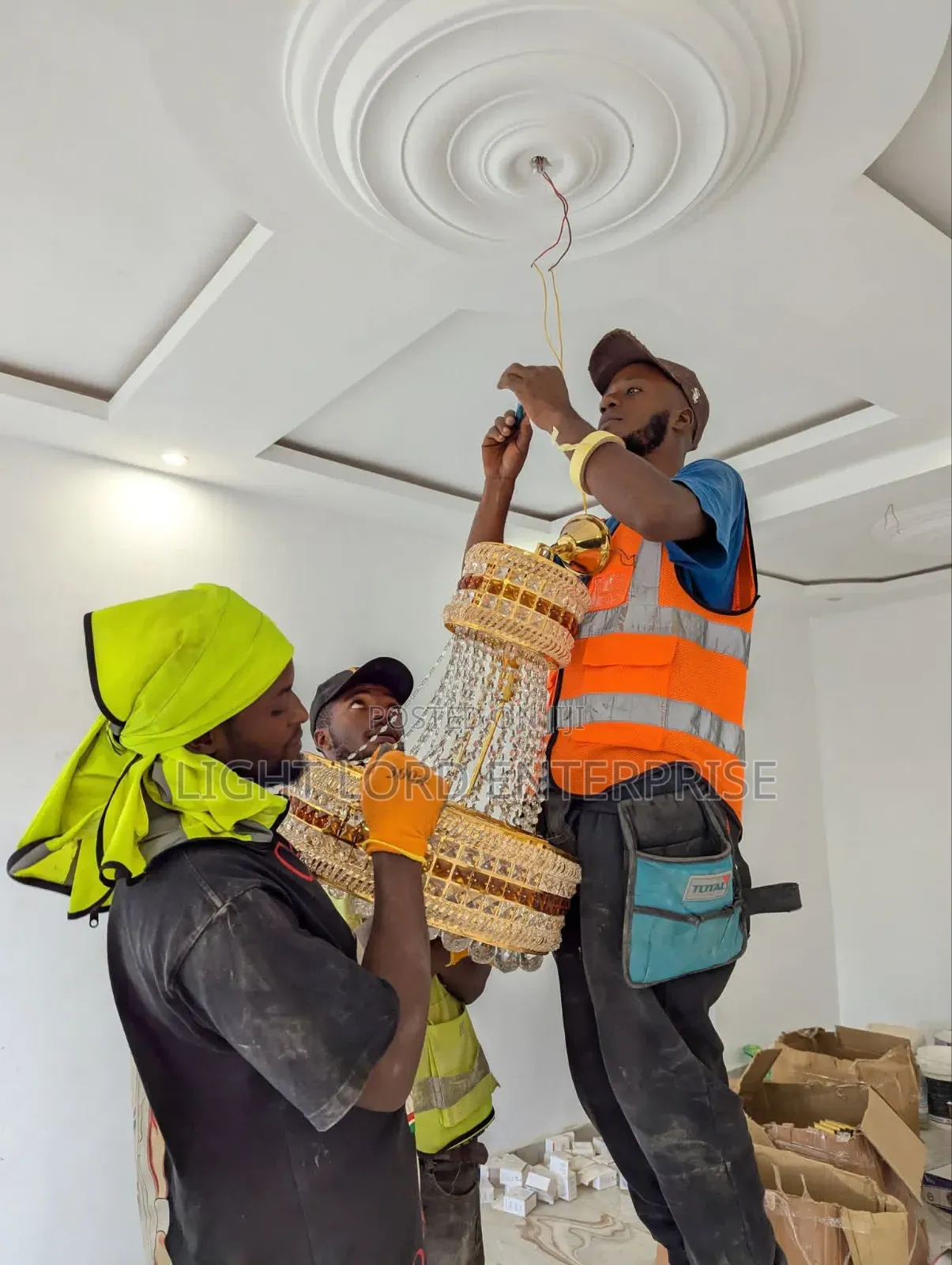 Glamorous Led 500mm Led Chandelier Light