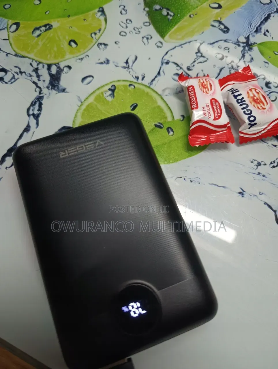 VT103 Power Bank 10000mAh LED Display Dual USB Fast Kumasi