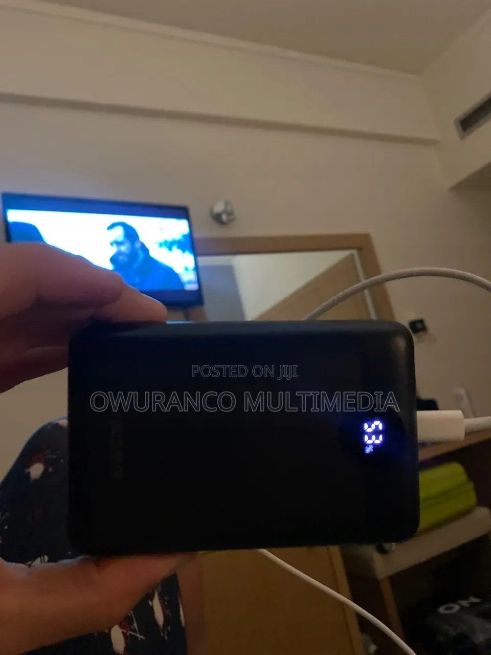 VT103 Power Bank 10000mAh LED Display Dual USB Fast Kumasi