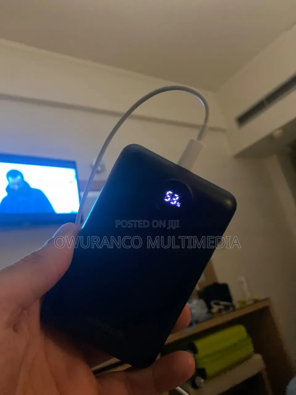 VT103 Power Bank 10000mAh LED Display Dual USB Fast Kumasi