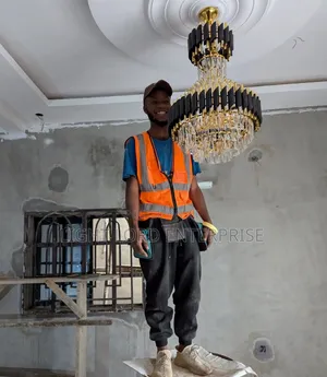 Massive Vantage Black Chandelier 500mm
