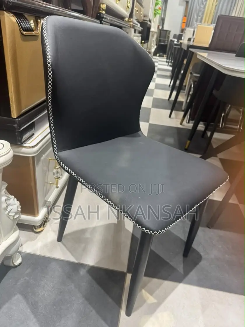 Beige Black Dining Chairs