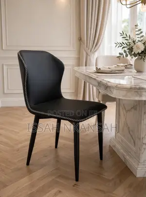 Beige Black Dining Chairs