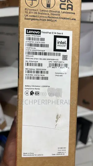 New Laptop Lenovo ThinkPad E14 Gen 6 16GB Intel Core Ultra 5 SSD 512GB