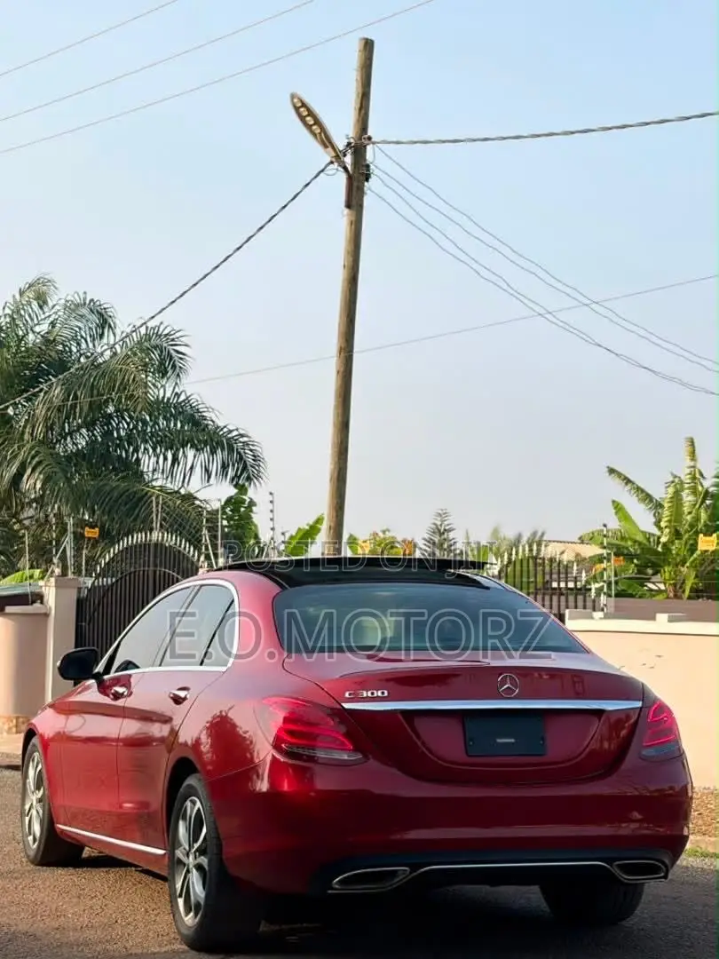 Mercedes-Benz C300 Base C300 AWD 4MATIC Sedan 2018 Burgundy