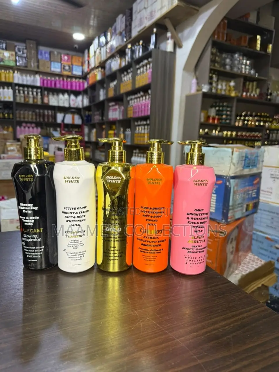 Golden White Face Body Lotion