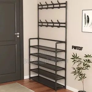 Black Shoe Rack