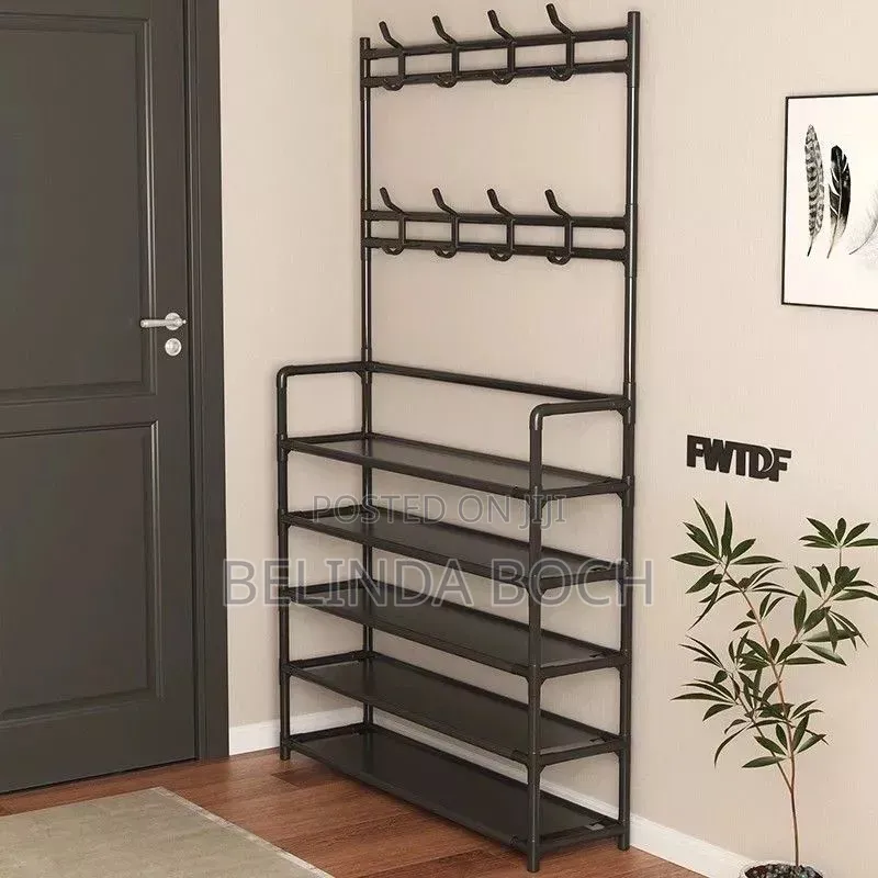 Black Shoe Rack