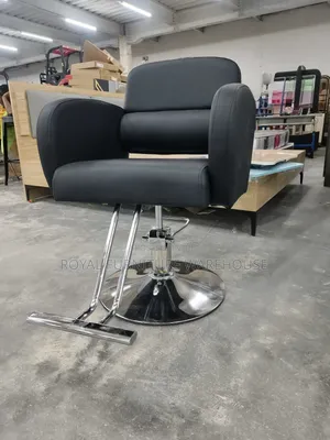 Classic Black Premium Hydraulic Salon Styling Chair, (Lfy-59-17)