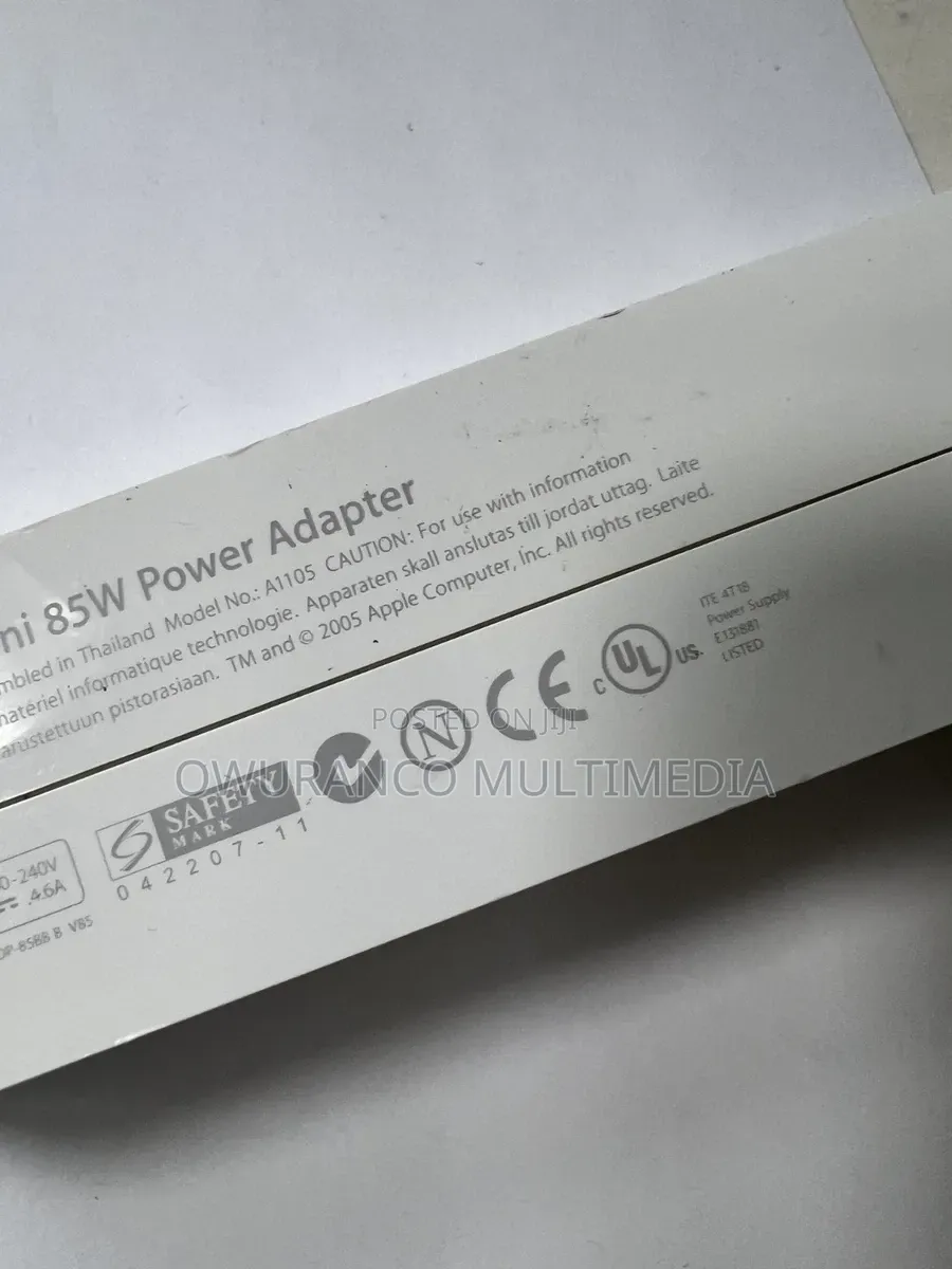 Apple Mac Mini Power Adapter A1188 110W 18.5V 6A All Types UK Original