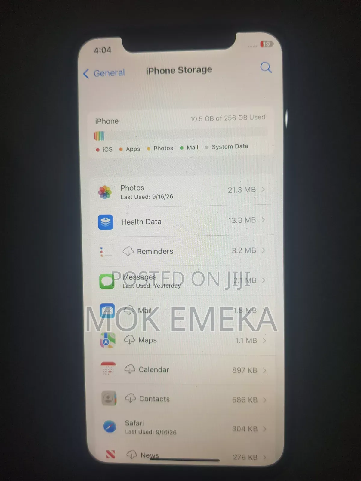 Apple iPhone X 256 GB Black