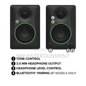 Mackie CR4.5 Studio Monitors (Pair), 4.5" Woofers.
