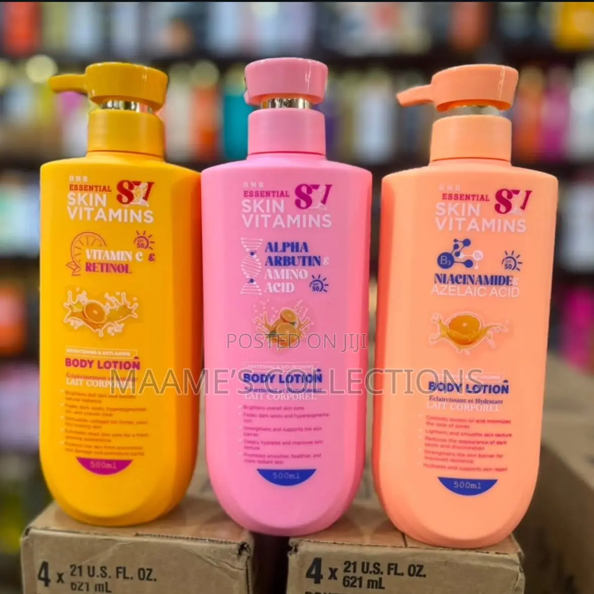 Essential Skin Vitamins Body Lotions ( GH₵ 150 Each )