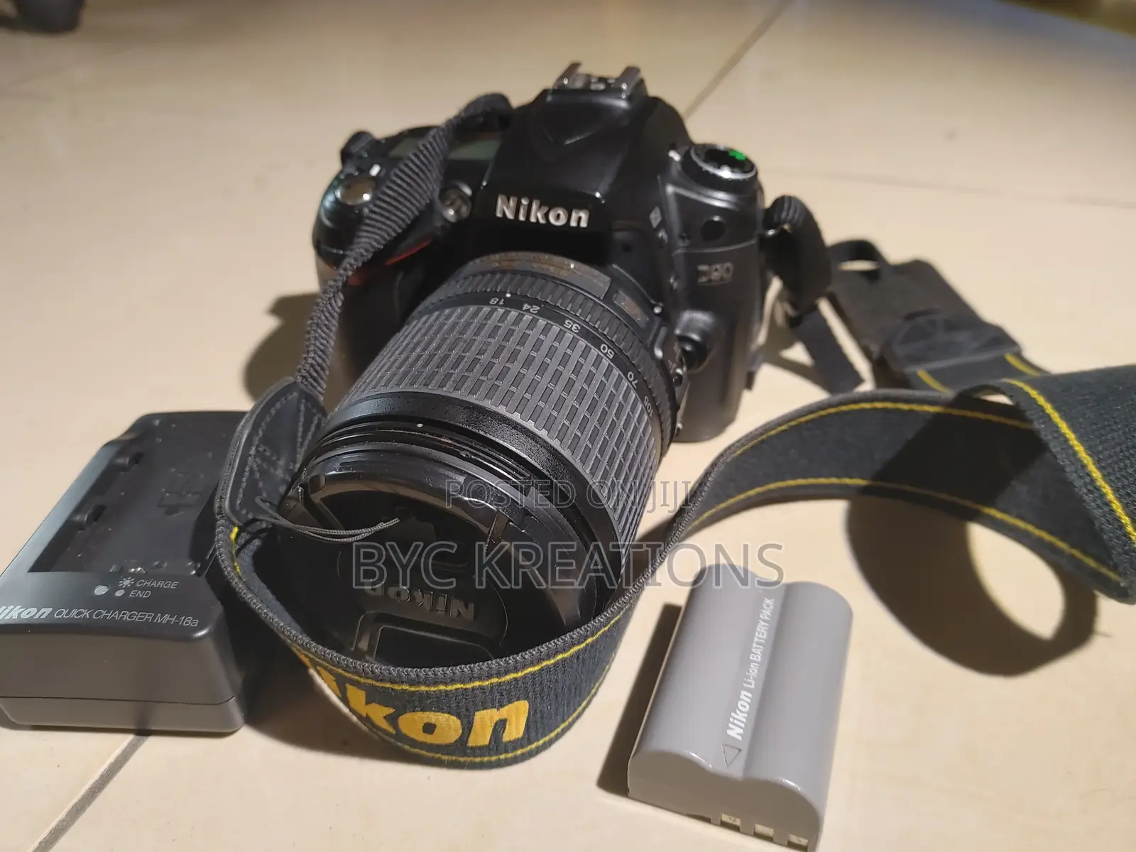 Nikon D90 With 18 - 105mm Lens