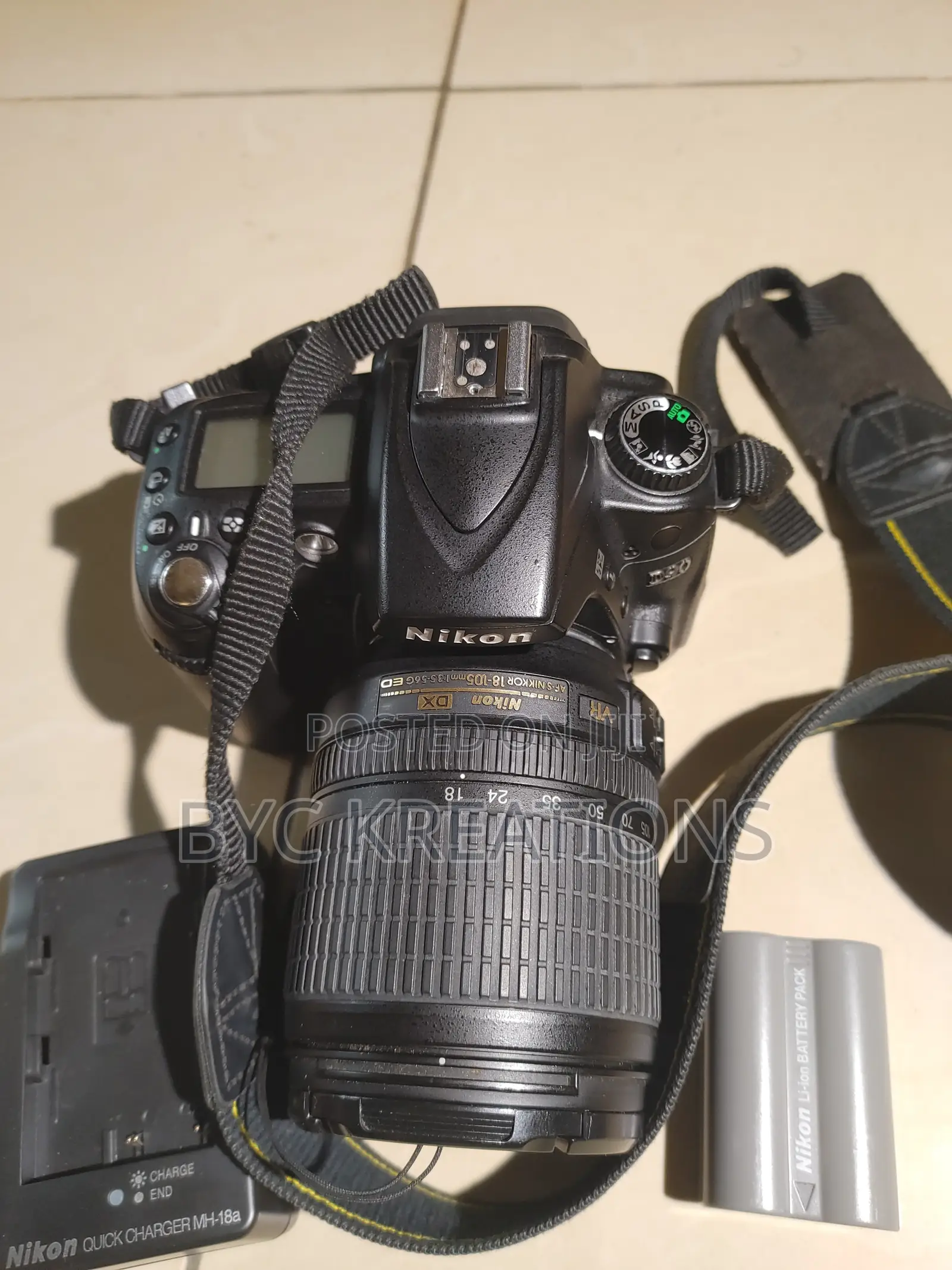 Nikon D90 With 18 - 105mm Lens