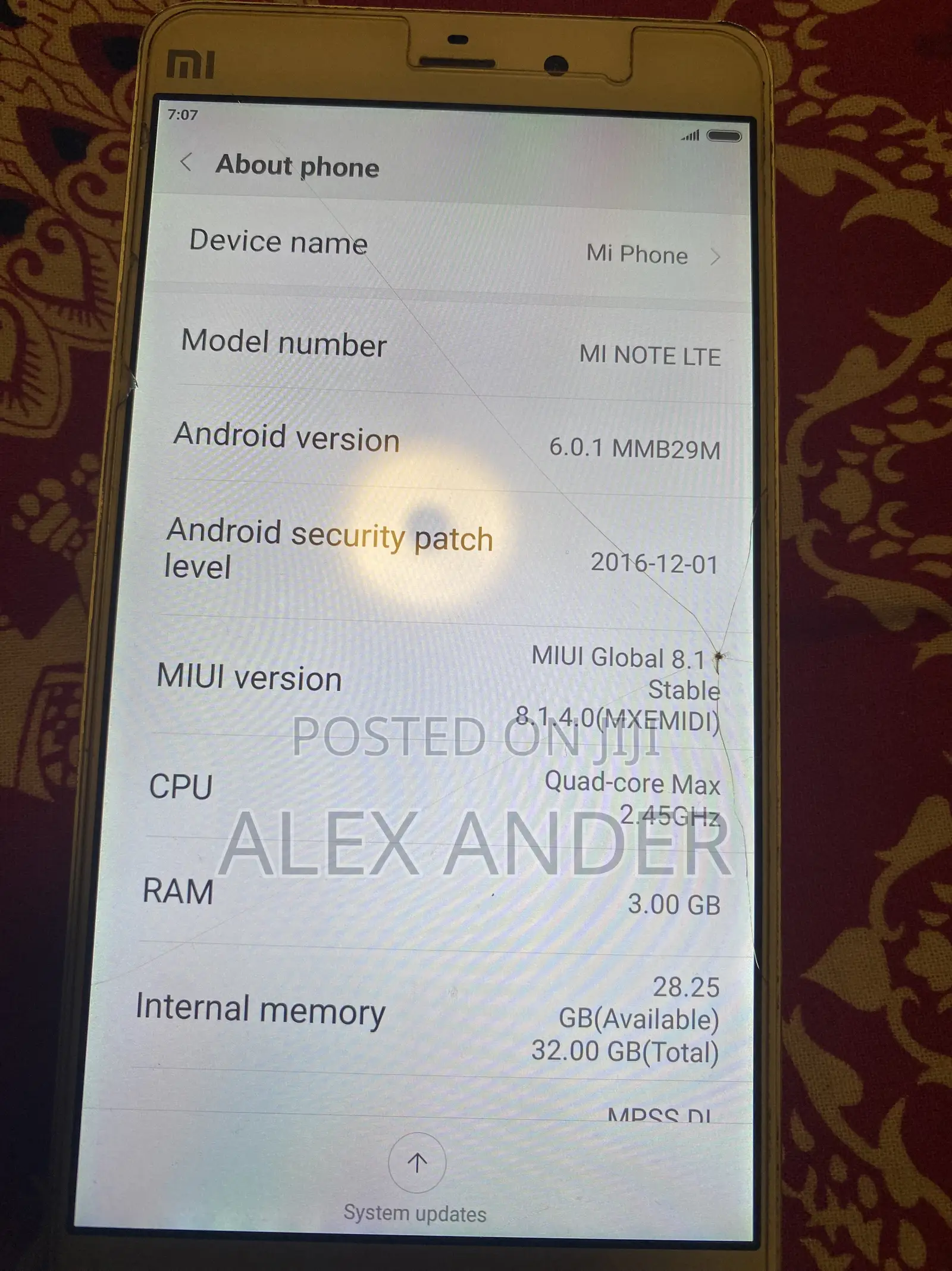 Mi-Tribe A500 32 GB White