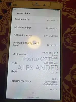 Mi-Tribe A500 32 GB White