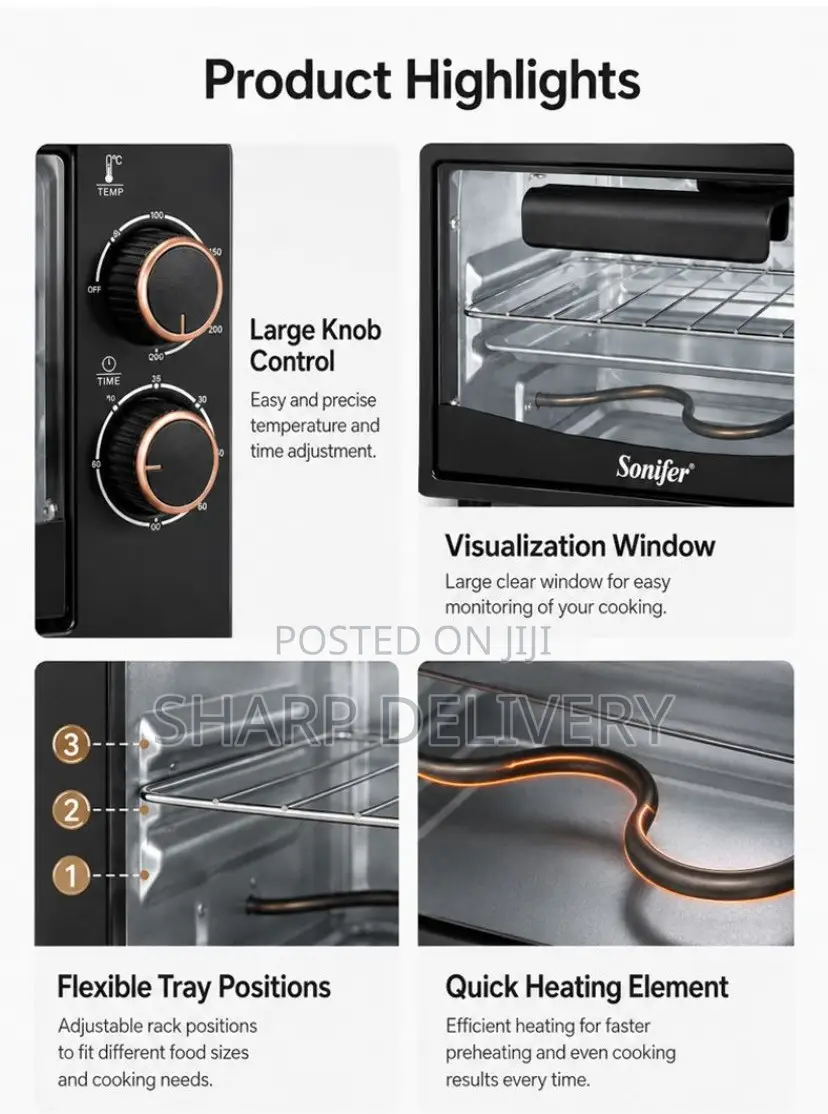 700W Electric Oven