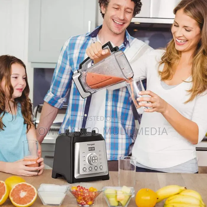 Homgeek 2000W Blender NY-8188MJB 2L 33000RPM 8 Blades