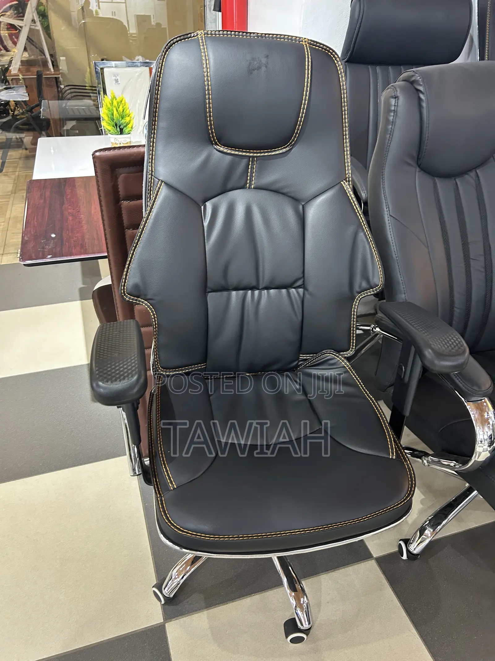 Economic Vegan High Leather Office Chair