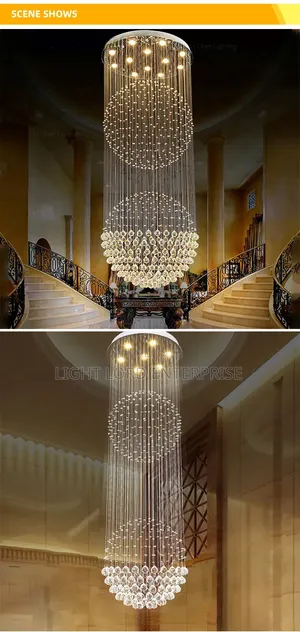 Wounderlife Transparent Chandelier Light