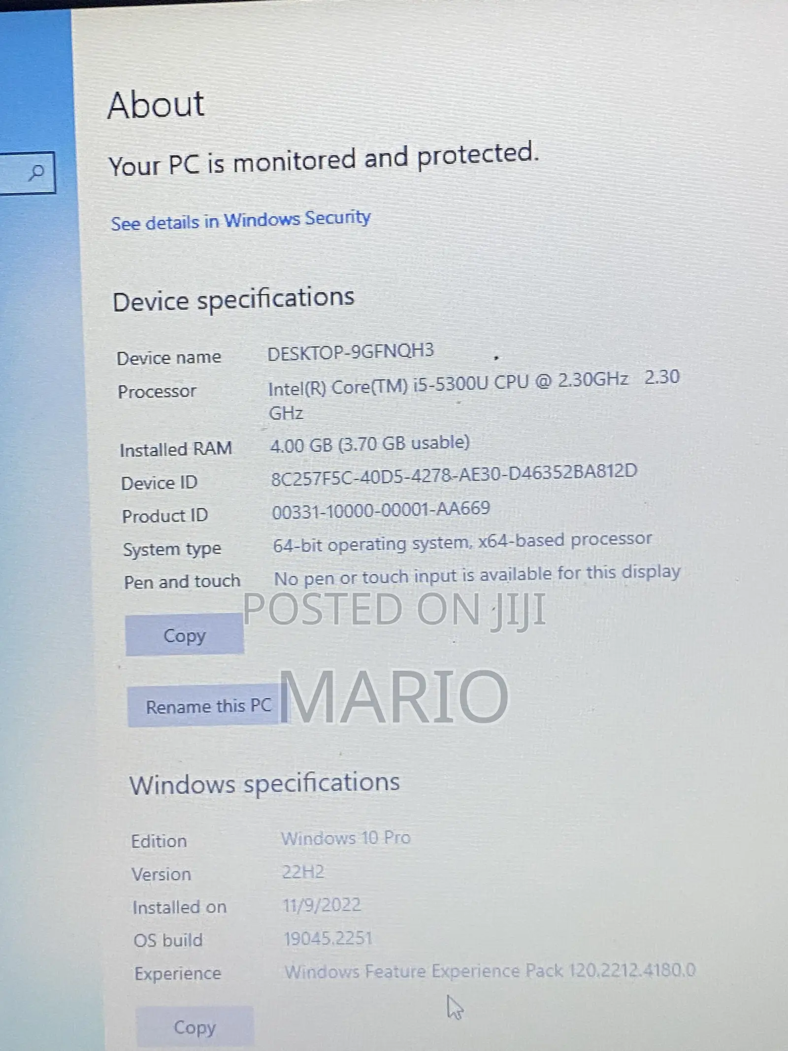 Laptop Lenovo ThinkPad T450 8GB Intel Core i5 HDD 500GB