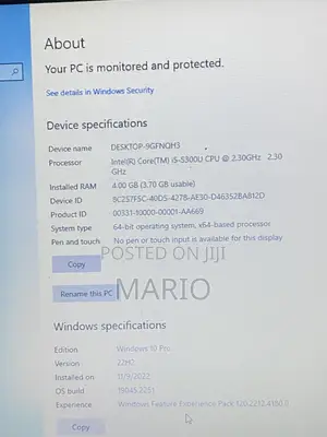 Laptop Lenovo ThinkPad T450 8GB Intel Core i5 HDD 500GB