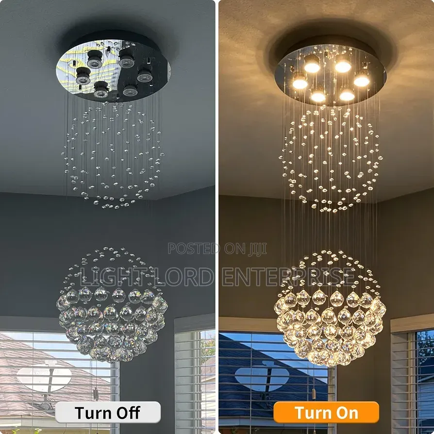 Cblux Indian Led Chandelier Light 6feet/52Cm