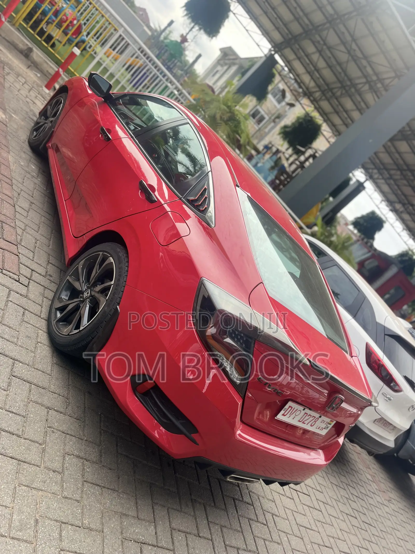 Honda Civic Sport Sedan 2019 Red