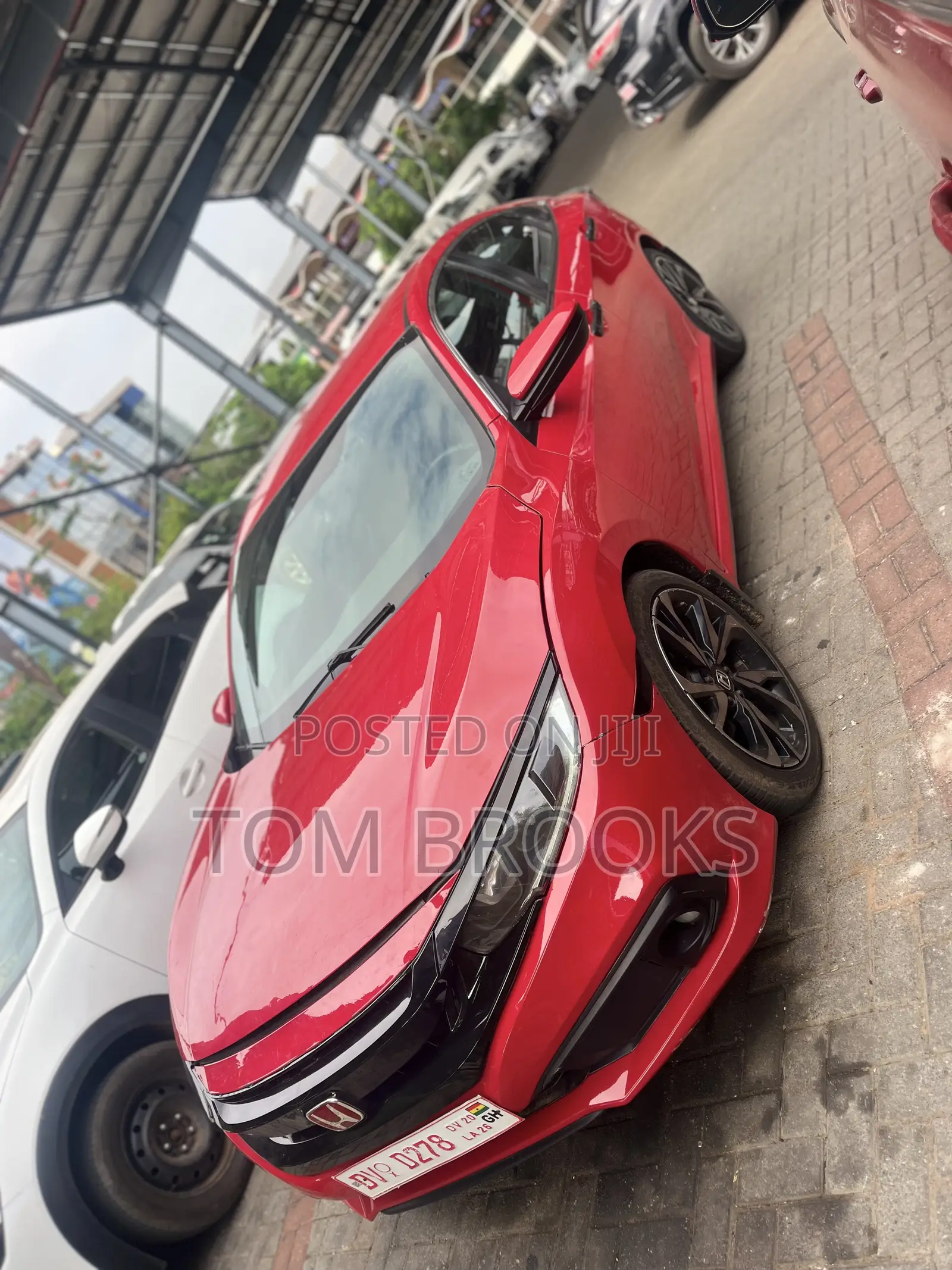 Honda Civic Sport Sedan 2019 Red