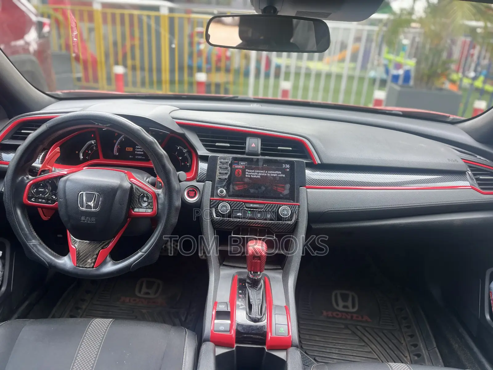 Honda Civic Sport Sedan 2019 Red