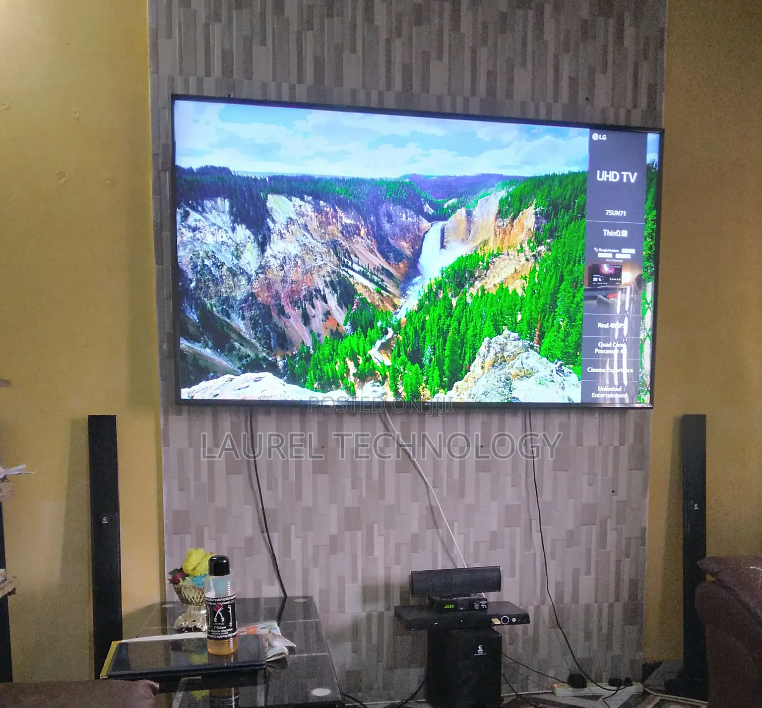 LG 75 Inches Smart HDR UHD ThinQ Ai Webos TV