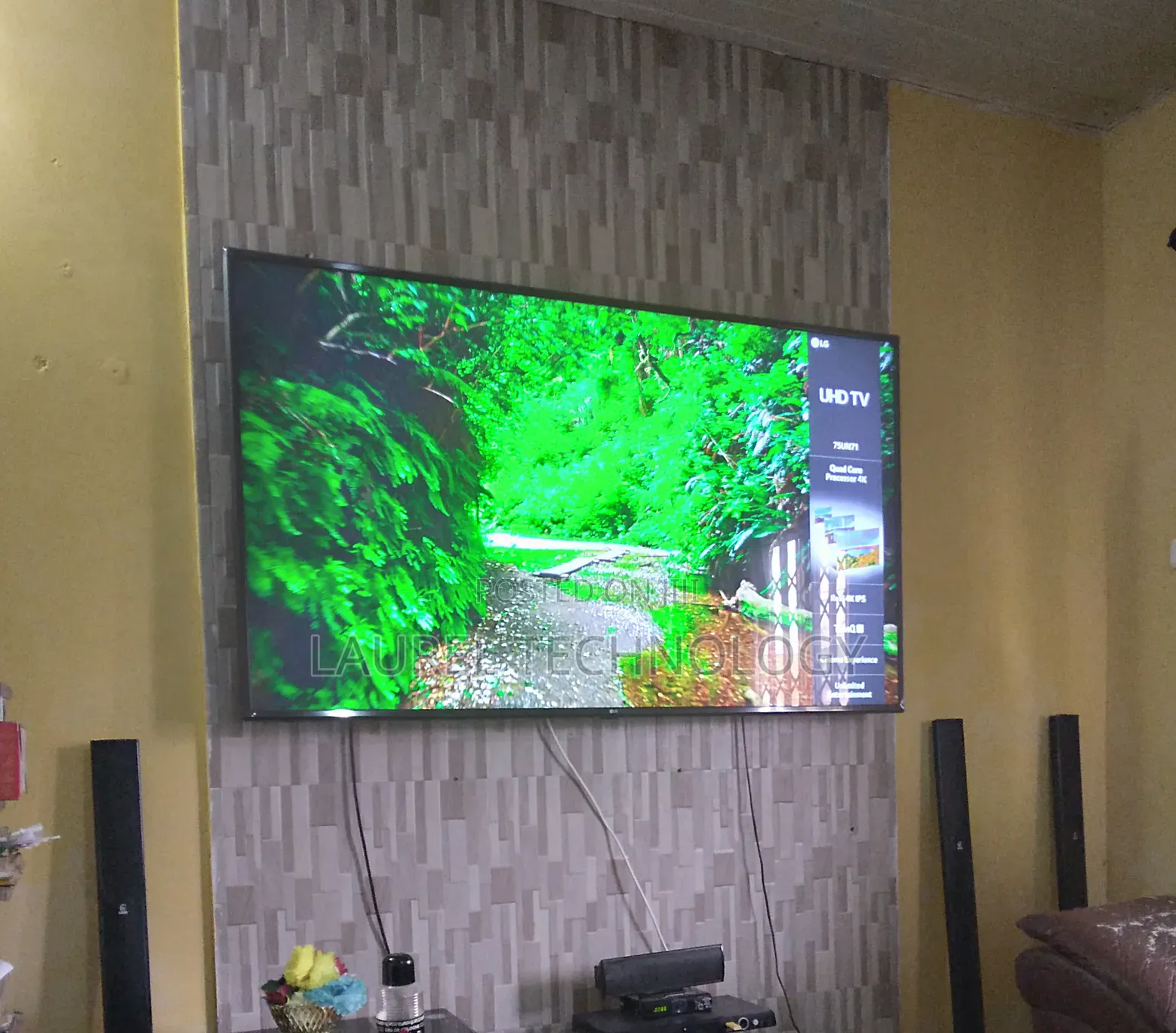 LG 75 Inches Smart HDR UHD ThinQ Ai Webos TV