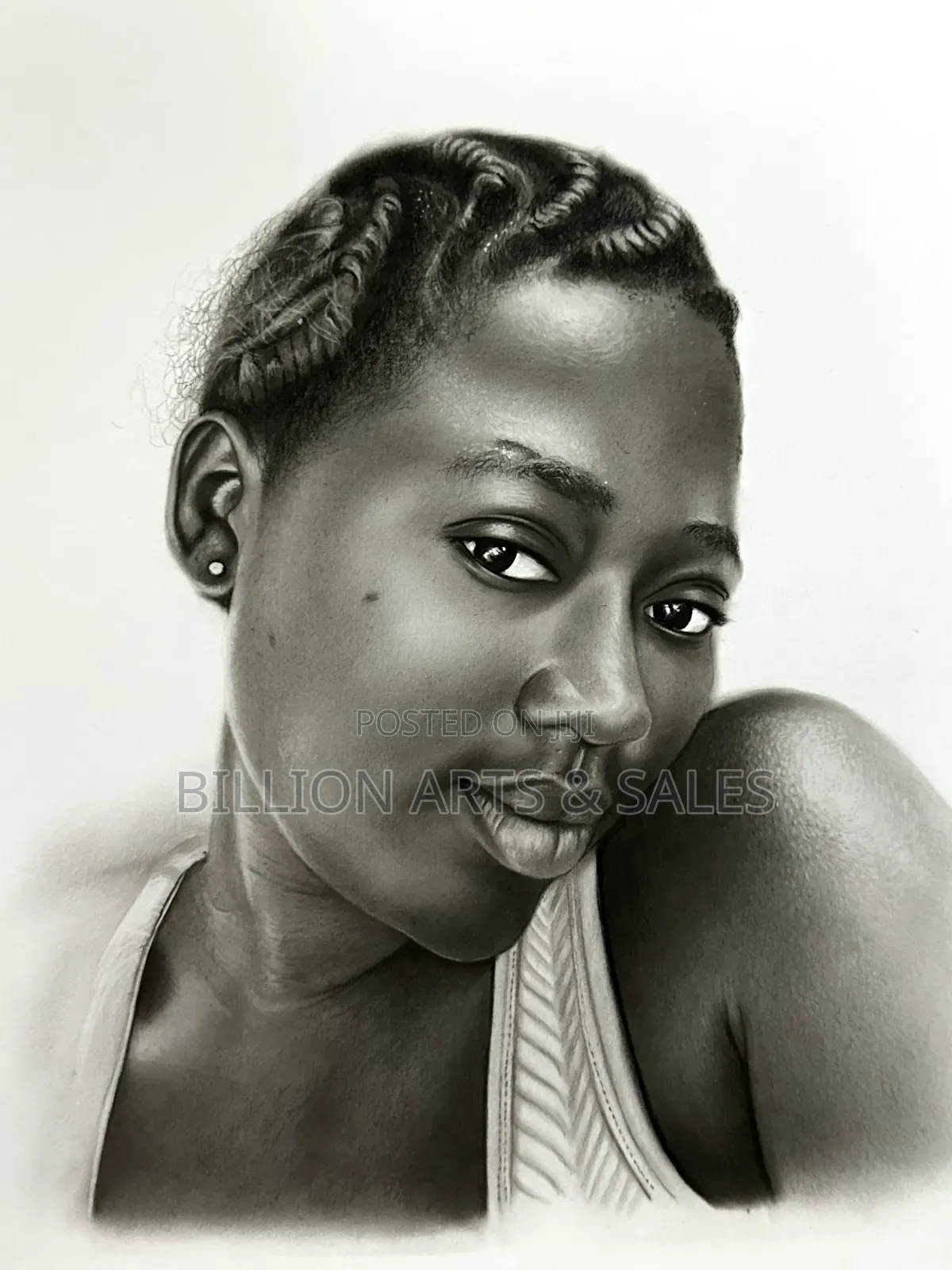 Realistic Pencil Portrait Artworks