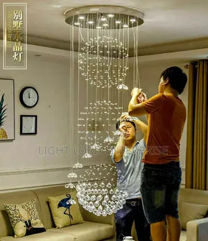 (D100CM*H300CM) Advanced Led Chandelier Light