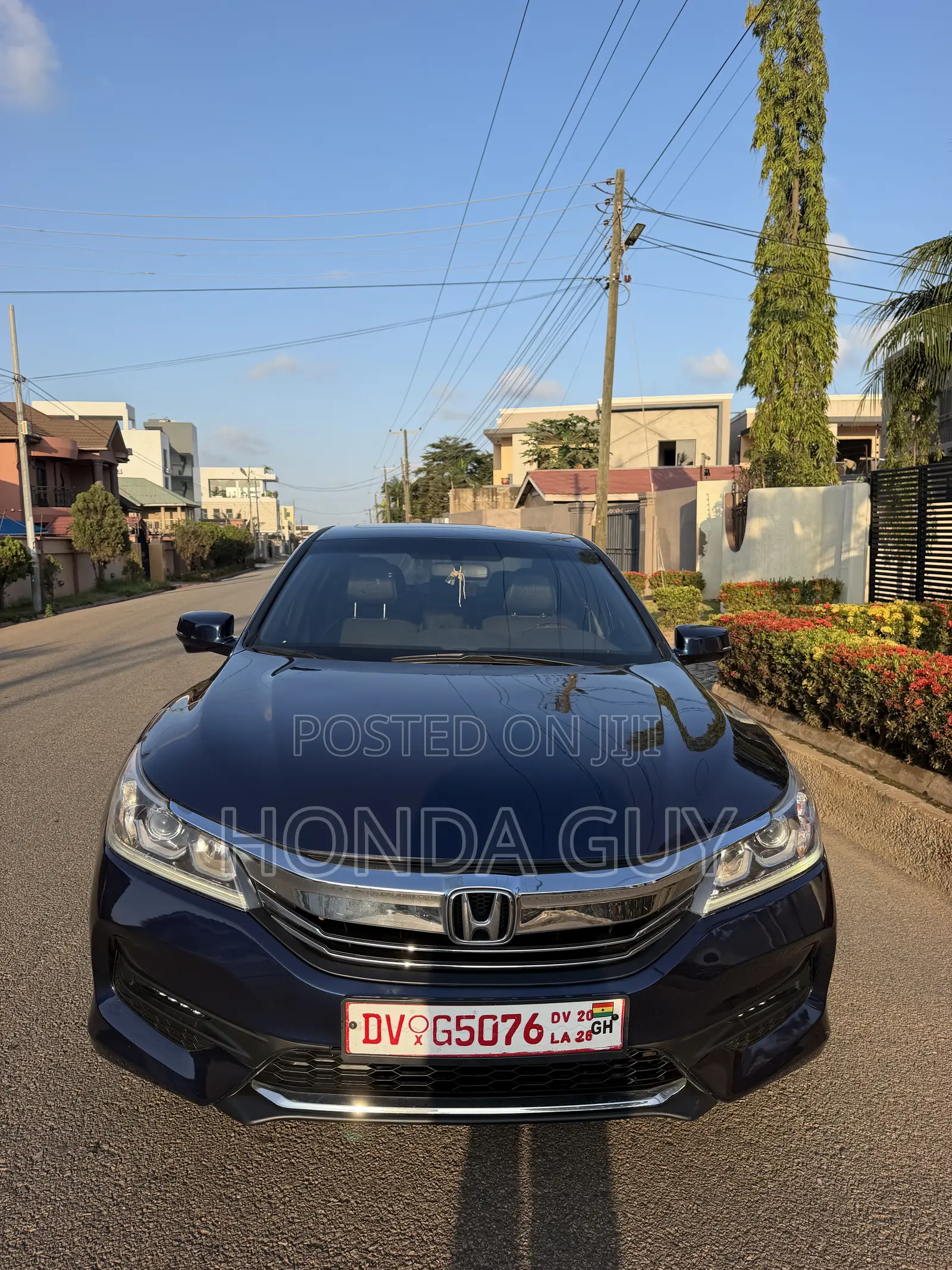 Honda Accord EX-L 4dr Sedan FWD (2.4L 4cyl 2A) 2017 Blue
