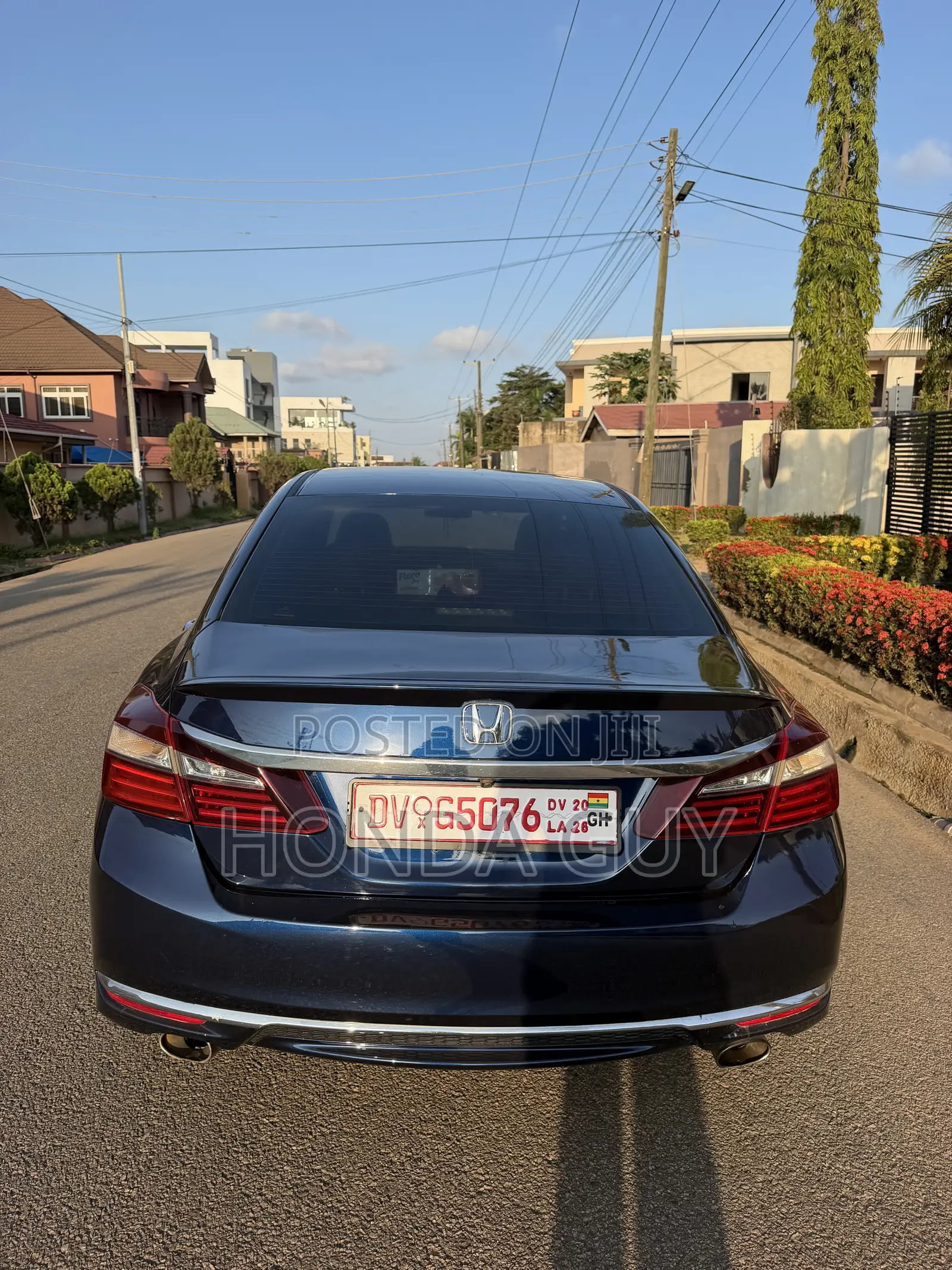 Honda Accord EX-L 4dr Sedan FWD (2.4L 4cyl 2A) 2017 Blue